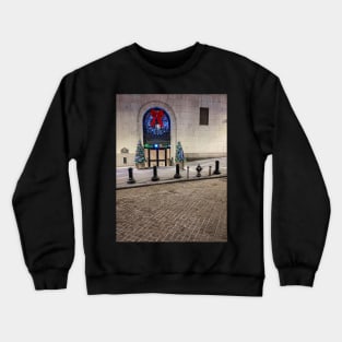 Wall St Wreath Crewneck Sweatshirt